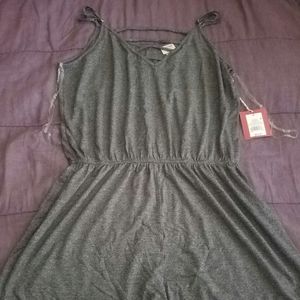 Gray romper